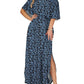 ⏰2026 Summer Hot Sale 50% OFF💃Women's Off The Shoulder Dress Wedding Guest Dress Summer Casual Long Ruffle Party Side Split Beach Maxi Dresses with Pockets