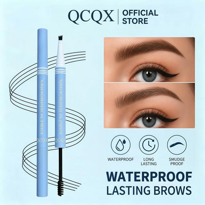 ⏳LAST DAY SALE ONLY ￡5.99!!🌿✨ Say Goodbye to Sparse, Uneven Brows – Dual-Tip 3D Microblading Eyebrow Pen for Natural, Long-Lasting Results! ✨