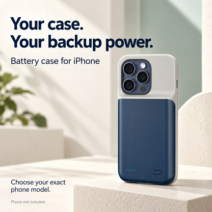 ⚡ Final Clearance – Up to 50% OFF ⚡Battery Case for iPhone with LED Power Indicator