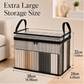 ⏰LAST DAY BUY 1 GET 1 FREE!!💕HomeVault™🇬🇧 Transparent Storage Bag – Large, Dust & Moisture-Proof with Handle✨Ultimate All-in-One Organizer for Clothes, Toys, Books, Stuffed Animals & Absolutely Everything! 🧸📚👕🧦