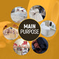 📢📢BUY 2 GET 1 FREE !! ⏰Heavy-Duty Double Sided Mesh Tape, Strong Adhesive, Waterproof & Removable