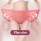 🔥2024 Plus Size High Waist Leak Proof Cotton Panties