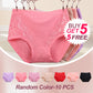 🔥2024 Plus Size High Waist Leak Proof Cotton Panties