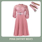 Women's Lace Hollow Pleat Dress