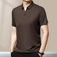 🏆Men’s Casual Lapel Breathable Wrinkle-free T-shirt