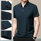 🏆Men’s Casual Lapel Breathable Wrinkle-free T-shirt