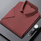 🏆Men’s Casual Lapel Breathable Wrinkle-free T-shirt