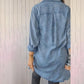 🩵Women’s Faux Denim Comfortable Lapel Coat Shirt