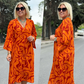 ❤️‍🔥Elegant Printed Dress for Plus-Size Women