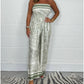 ❤️‍🔥Strapless Printed Pleated Jumpsuit