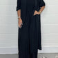 🎁2025 Modern Ladies Two-Piece Set（Jumpsuit + Coat）