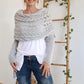 🔥Last day 49% off🧶Women's Wrap Knit Shawl with Sleeves