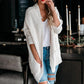 Open Front Long Sleeve Knitted Cardigans Sweater