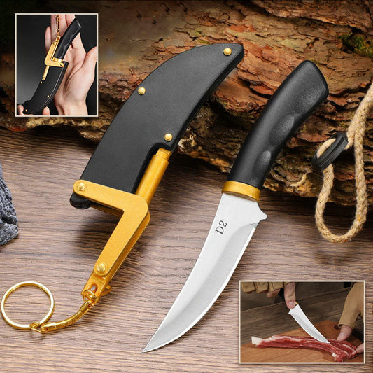 🎅Early Xmas Sales💥Multipurpose Outdoor Portable Fruit Knife with Sheath