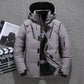 ❄️Winter Sale🔥Men’s White Duck Down Parka Winter Warm Jacket