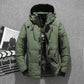 ❄️Winter Sale🔥Men’s White Duck Down Parka Winter Warm Jacket