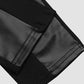 🏆FAUX LEATHER PANTS WITH CONTRASTING TRIM AND ZIP