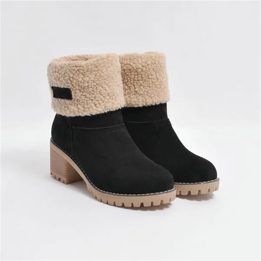 Women’s Chunky Heel Winter Boots