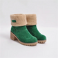 Women’s Chunky Heel Winter Boots
