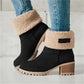 Women’s Chunky Heel Winter Boots