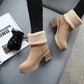 Women’s Chunky Heel Winter Boots