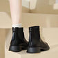 Women's Fashion Versatile Sock-style Low-heel Boots