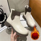 Women's Fashion Versatile Sock-style Low-heel Boots