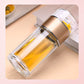 🎅Christmas Sale-50% Off🔥Premium Double Wall Tea & Water Separation Glass Bottle