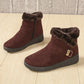 Plush-Lined Snow Boots with Soft Anti-Slip Sole