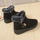 Plush-Lined Snow Boots with Soft Anti-Slip Sole