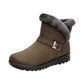 Plush-Lined Snow Boots with Soft Anti-Slip Sole