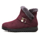 Plush-Lined Snow Boots with Soft Anti-Slip Sole