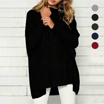 ❤️‍🔥50% OFF🏆Women's Solid Color Long Sleeve Round Neck Blouse