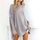 ❤️‍🔥50% OFF🏆Women's Solid Color Long Sleeve Round Neck Blouse
