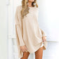 ❤️‍🔥50% OFF🏆Women's Solid Color Long Sleeve Round Neck Blouse