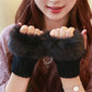 💕BUY 1 GET 1 FREE🔥Fuzzy Soft Knit Warm Fingerless Gloves