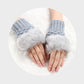 💕BUY 1 GET 1 FREE🔥Fuzzy Soft Knit Warm Fingerless Gloves