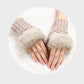 💕BUY 1 GET 1 FREE🔥Fuzzy Soft Knit Warm Fingerless Gloves