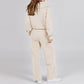 🔥2025 NEW SALES🏆Casual Zipper Long Sleeve Top ＆ Pants Two-Piece Set