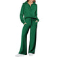 🔥2025 NEW SALES🏆Casual Zipper Long Sleeve Top ＆ Pants Two-Piece Set