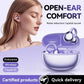 🫧Last Day Promotion-50% Off🫧🎧Lightweight Open Ear Clip Bluetooth Headphones