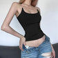 Women's Unique Invisible Strap Slim Fit Tank Top