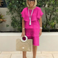 ❤️‍🔥Mother‘s Day Sale-50% Off💖Ruffle Short Sleeve Knee-Length Chiffon Dress