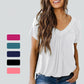 💐WOMEN'S CASUAL V NECK BASIC T-SHIRT