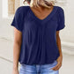 💐WOMEN'S CASUAL V NECK BASIC T-SHIRT