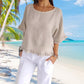 💖LAST DAY SALE 50% OFF💖Loose fit cotton linen summer top