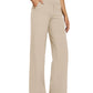 🔥Hot Sale-50% OFF👖 Women's High Waist Stretch Casual Yoga Wide Leg Pants