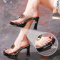 👡👗Women's Elegant Transparent High Heeled Sandals✨ Stylish Transparent Design, Showcasing Feminine Charm, A Summer Must-have!