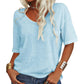 ✨This Week's Special Price ￡10.99💥Women's Solid Color V-Neck T-shirt [On Sale & Quick Shipping!]