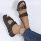 🌞Summer New Arrivals🎁Women's Buckle Strap Casual Soft Platform Sandals🎉 Free Shipping🎉